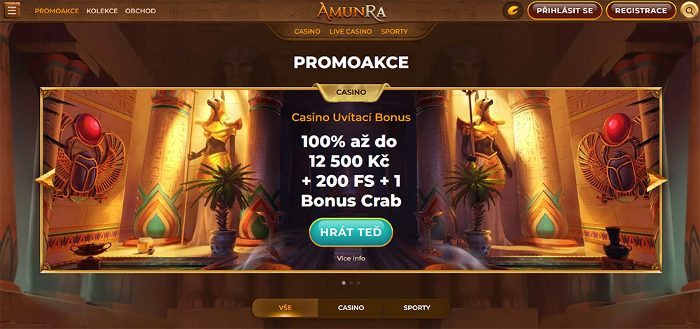 AmunRa bonusy